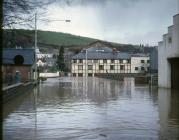 Llifogydd yn Y Drenewydd, Rhagfyr 1960