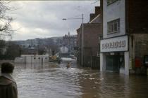 Floods at Newtown, December 1960