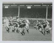 Cardiff scrum-half Gareth Edwards in a match...