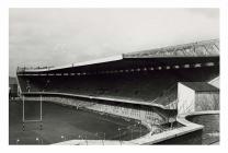 Stand y Gogledd, Parc yr Arfau, Caerdydd, 1970