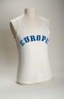 Europe athletics shirt worn by Lynn Davies, 1969