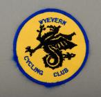 Wyevern Cycling Club blazer badge, 20th century