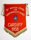 British Empire and Commonwealth Games pennant...