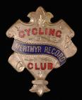 Merthyr Record Cycling Club badge, early 20th...