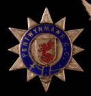 Pentwynmawr Cycling Club badge, early 20th century