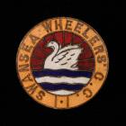 Swansea Wheelers Cycling Club badge, early 20th...