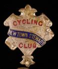 Newtown Stewart Cycling Club badge, early 20th...