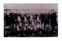 The Welsh national rugby team, 1910