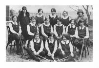 A Hockey Team from the Caernarfon area, c.1920s