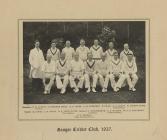 Bangor Cricket Club, 1937