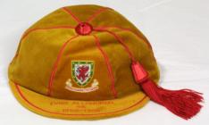 Wales international football cap awarded to...