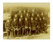 A group of sargeants and officers, possibly the...