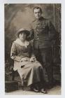 Photograph of Private Penry Morgan with his wife