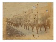 Photograph of the funeral procession of Lewis...