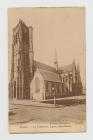 Postcard showing Ypres Cathedral, 1915