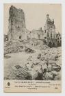 Cerdyn post o Arras wedi'i bomio,1917