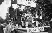 Llangollen. May Day float