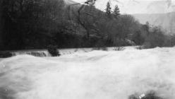 Llangollen. Horeshoe Falls