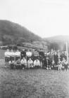 Llangollen. Football team.