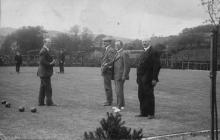 Llangollen. The Abbey Road bowling green