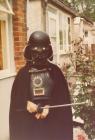 Darth Vader, Carmarthen Carnival, 1978.