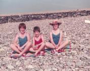 Holiday on Dinas Dinlle beach, 1982
