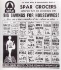 Spar Grocers advert