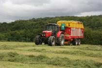 Pottinger silage machine, Maes-y-Groes Bella,...