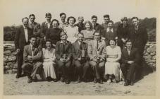 Members of Ciliau Aeron YFC, 1950