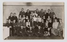 Members of Llangeitho Y.F.C., Llangeitho Church...