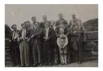 Members of Pontsian Y.F.C. visiting Elan Valley...