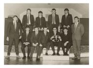 Llanwenog YFC Tug of War team, 1970s