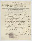 Receipt from Charles Booth, Dealer, to the Rev....