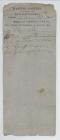 Receipt from George Swain, Wapping Foundry,...