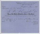 Receipt from R. & J. Evans & Co., Ship...