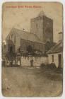 Postcard of Llanddewi-Brefi Church