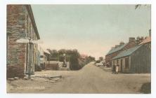 Postcard of Pantteg Cross near Llandysul