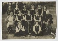 Llandysul County School Hockey Team 1931-32