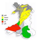 Welsh dialect words for gate