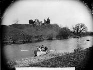 castle and Afon Teifi, Newcastle Emlyn