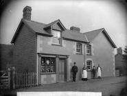 Edward Francis' shop, Carno