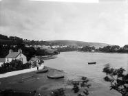 view of St Dogmells from the Malt House