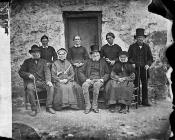 Residents of the almshouses, Ysbyty Ifan