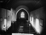 interior of the church, Bodedern