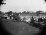 view of Llanrhaeadr-ym-Mochnant from Cross...