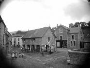 market hall and square, Llanrhaeadr-ym-Mochnant