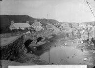 bridge and mill, Aberdaron (1896)