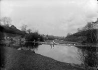 weir, Newcastle Emlyn