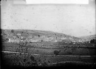 view of Llandysul (Cer) from the quarry