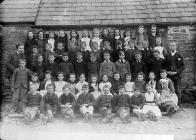 Pupils, Llanybydder school